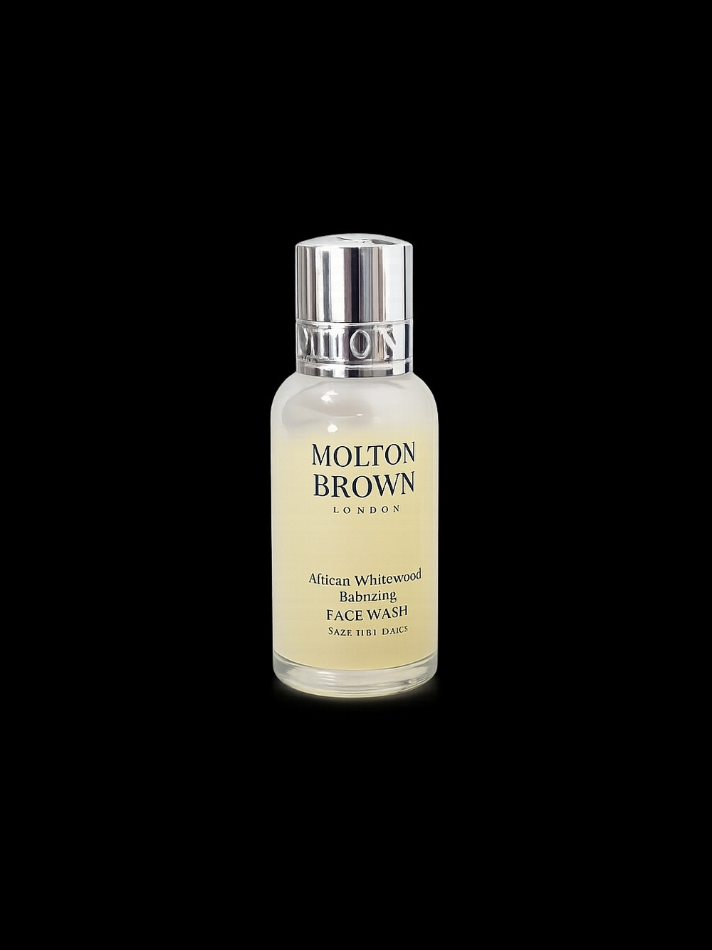 Molton Brown African Whitewood Face Wash — Pale Yellow and Silver